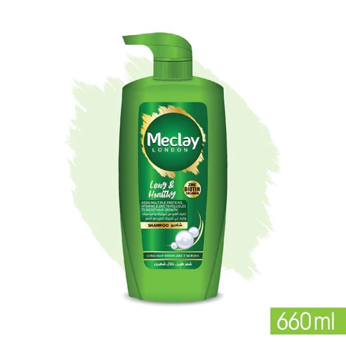 Meclay Long & Healthy Shampoo 660ml | Hair Growth Shampoo