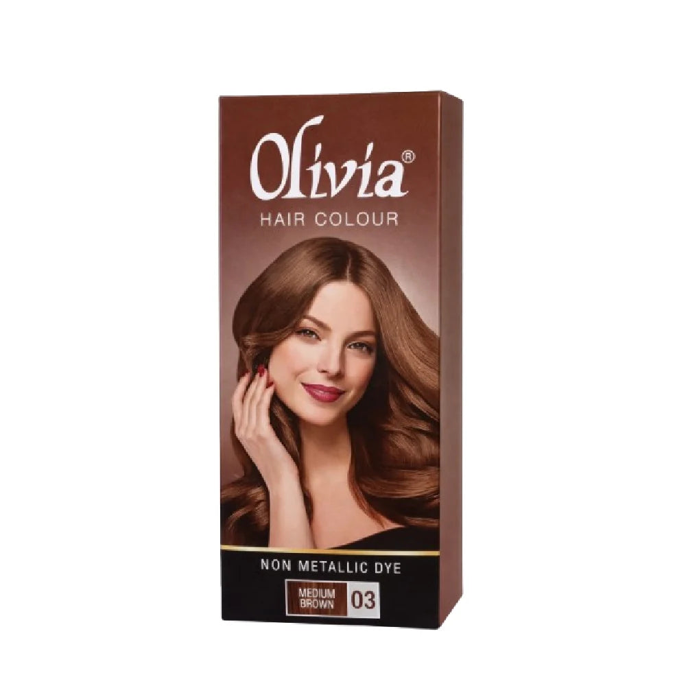 Olivia Hair Colour No. 3 Medium Brown | Long-Lasting Color