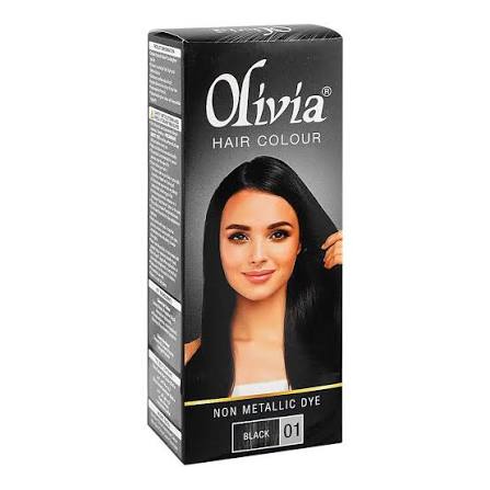 Olivia Hair Colour No. 1 Black | Rich, Long-Lasting Color