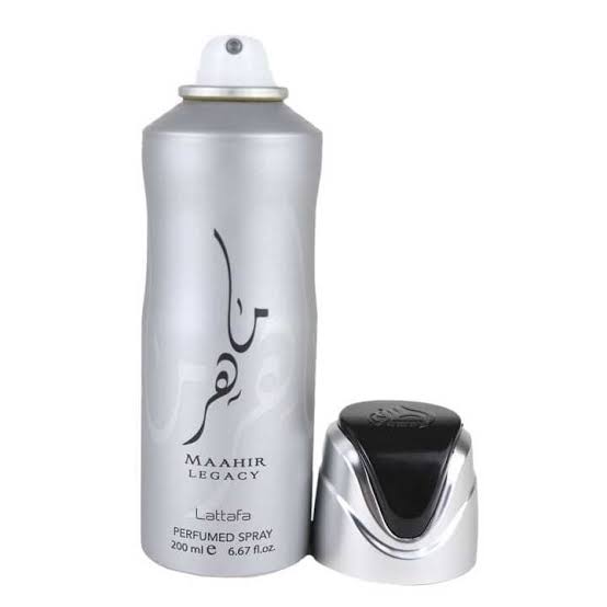 Lattafa Maahir Legacy Body Spray 200ml | Bold Fragrance