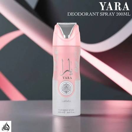 Lattafa Yara Body Spray 200ml | Sweet Amber Vanilla Scent