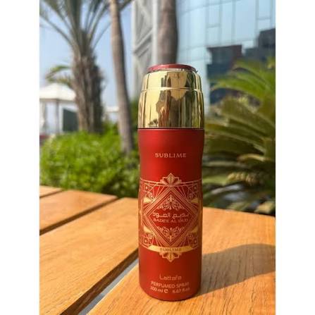 Lattafa Sublime Body Spray 200ml | Fruity Floral Fragrance