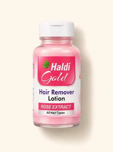 Haldi Gold Hair Remover Lotion – Rose Extract