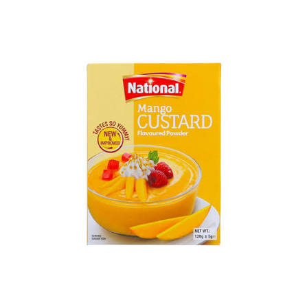 National Custard 120g – Mango
