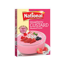 National Custard 300g – Strawberry