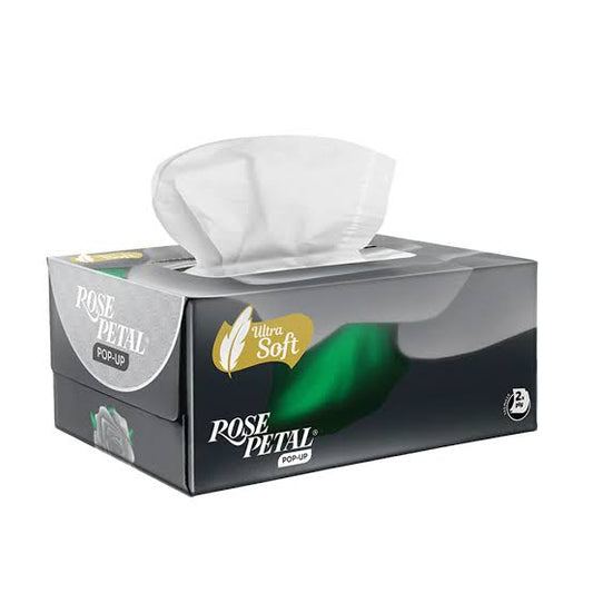 Rosepetal Pop Up Tissue – Soft & Gentle Facial Tissues