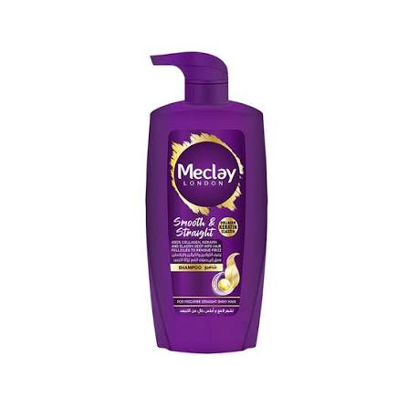 Meclay Smooth & Straight Shampoo 660ml | Sleek Hair