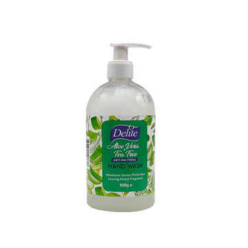 Delite Aloe Vera Hand Wash 500ml | Gentle Germ Protection