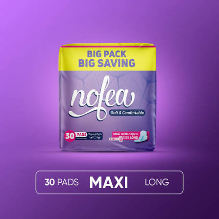 Nofea Maxi Long Pads (30 Pads)
