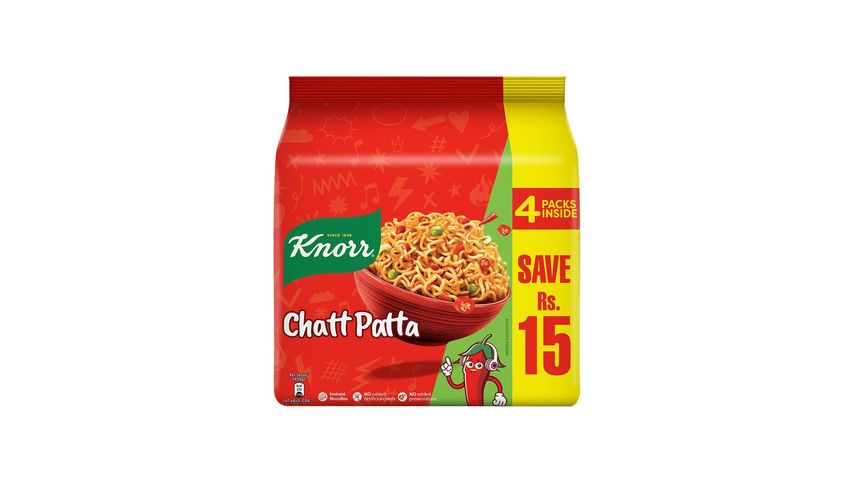 Knorr Chattpata Family Pack Noodles 180g | Instant Noodles for Family