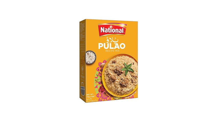 National Pulao Masala 80g – Buy Online at Grocera