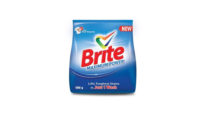 Brite Detergent Powder 500g | Affordable Stain Removal