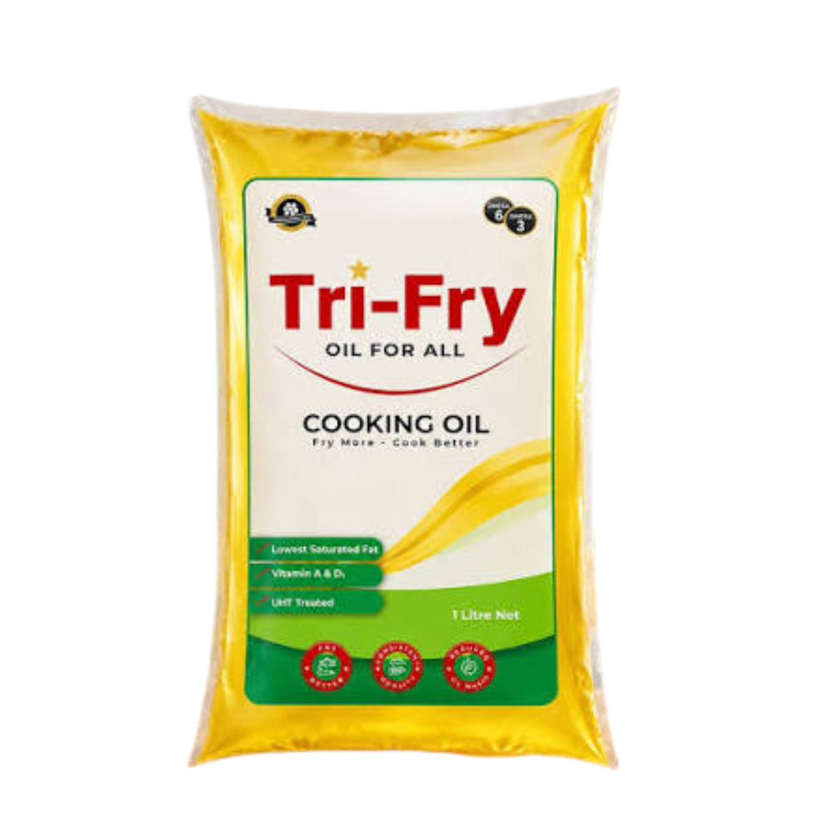 Try Fry Cooking Oil 1L | Pure & Healthy Cooking Oil