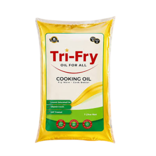 Try Fry Cooking Oil 1L | Pure & Healthy Cooking Oil