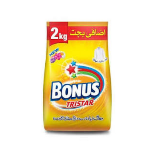 Bonus Detergent Powder 2kg | Affordable Stain Removal
