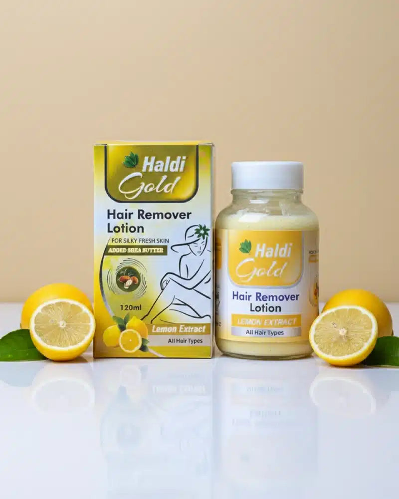 Haldi Gold Hair Remover Lotion – Lemon Extract