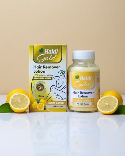 Haldi Gold Hair Remover Lotion – Lemon Extract