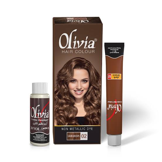 Olivia Hair Colour No. 2 Dark Brown | Long-Lasting Color