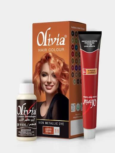 Olivia Hair Colour No. 11 Copper Brown | Long-Lasting Color