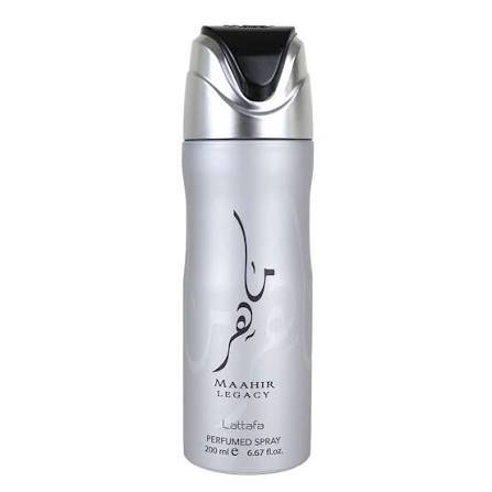 Lattafa Maahir Legacy Body Spray 200ml | Bold Fragrance