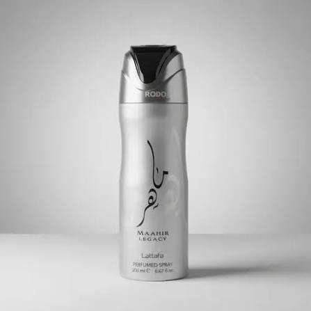 Lattafa Maahir Legacy Body Spray 200ml | Bold Fragrance