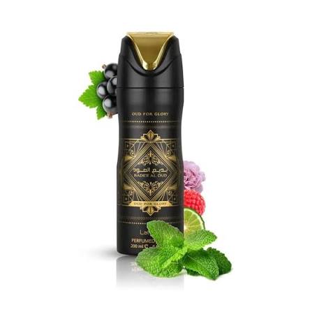 Lattafa Oud For Glory Body Spray 200ml | Bold Oud Fragrance