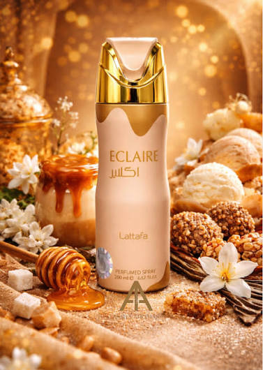 Lattafa Eclaire Body Spray 200ml | Sweet Gourmand Fragrance