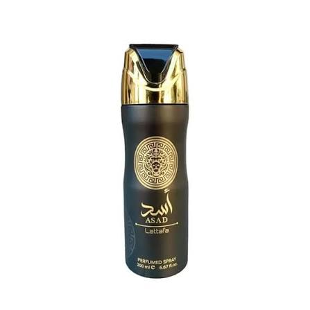 Lattafa Asad Body Spray 200ml | Bold Amber Fragrance