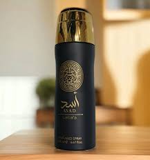 Lattafa Asad Body Spray 200ml | Bold Amber Fragrance
