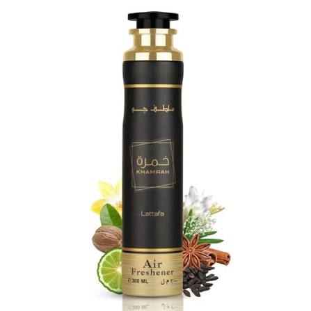 Lattafa Asad Black Room Spray 300ml – Buy Online at Grocera