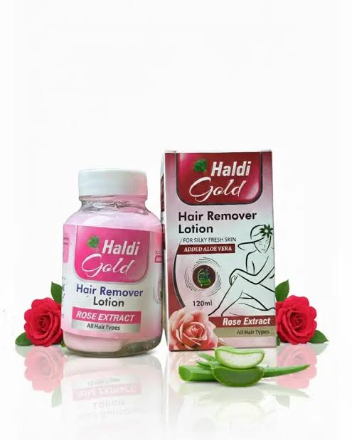Haldi Gold Hair Remover Lotion – Rose Extract