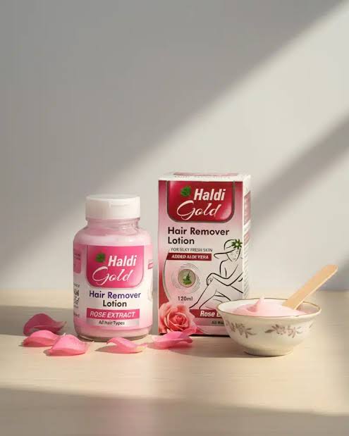 Haldi Gold Hair Remover Lotion – Rose Extract