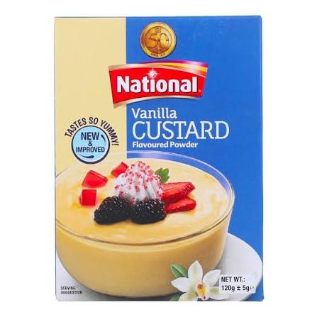 National Custard 120g – Vanilla