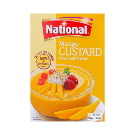 National Custard 300g – Mango
