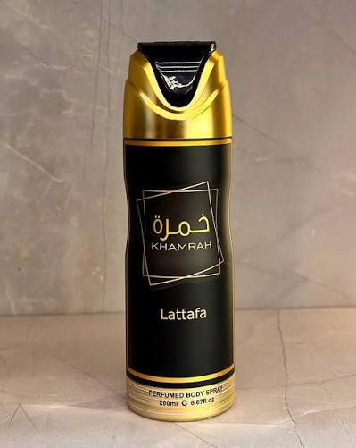Lattafa Khamrah Body Spray 200ml | Warm Oriental Scent