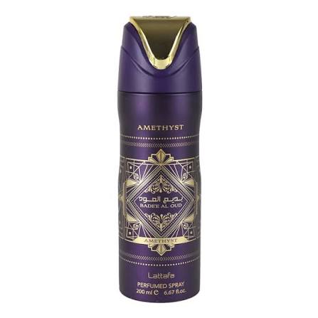 Lattafa Amethyst Body Spray 200ml | Rose Oud Fragrance