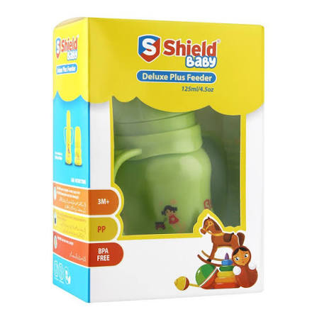 Shield Feeder 125ml Colorful – Safe & Durable Baby Feeding Bottle