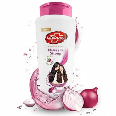 Lifebuoy Onion Shampoo 650ml | Hair Fall Control Shampoo