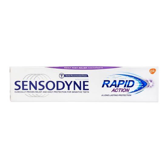 Sensodyne Rapid Action Mint Toothpaste 30g – Buy Online at Grocera