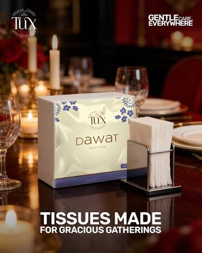 Tux Dawat Pack – Soft Tissues Perfect for Guests & Gatherings