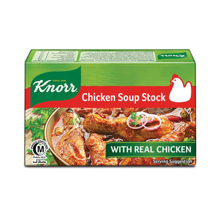 Knorr Chicken Stock Cube 18g | Instant Flavor Seasoning