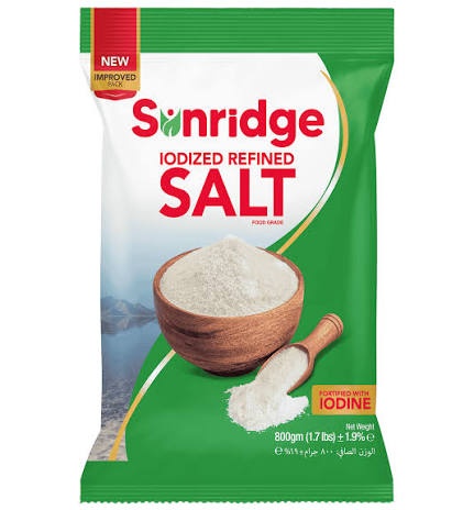 Sunridge Iodized Refined White Salt – Pure & Healthy Everyday Salt