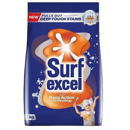 Surf Excel Detergent Powder 2kg | Powerful Stain Removal