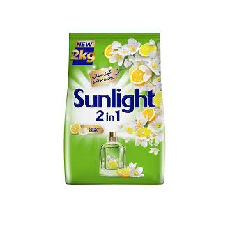 Sunlight Detergent Powder 2kg | Affordable Stain Removal