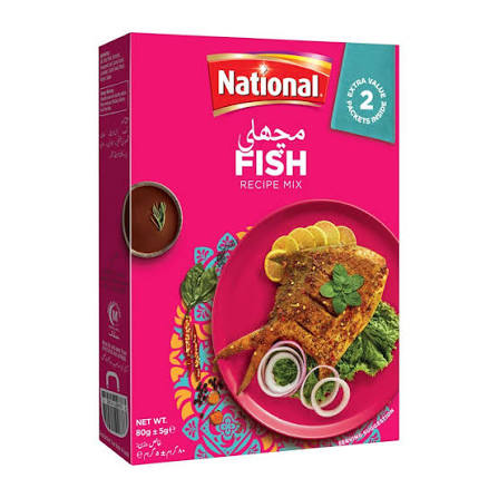 National Fish Masala 80g – Buy Online at Grocera
