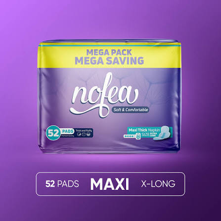 Nofea Maxi X Long Pads (52 Pads)