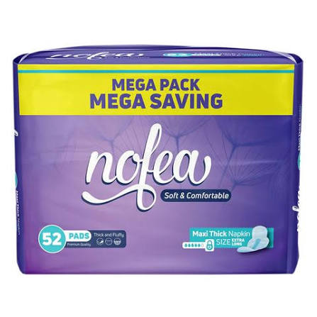 Nofea Maxi X Long Pads (52 Pads)