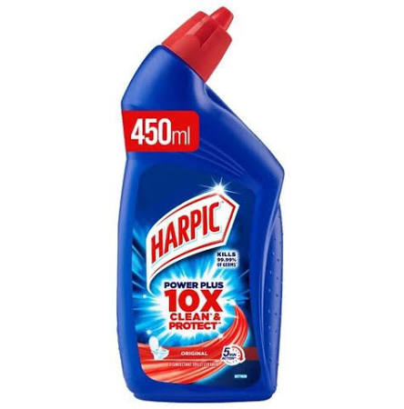 Harpic Toilet Cleaner 450ml | Powerful Germ Kill Formula