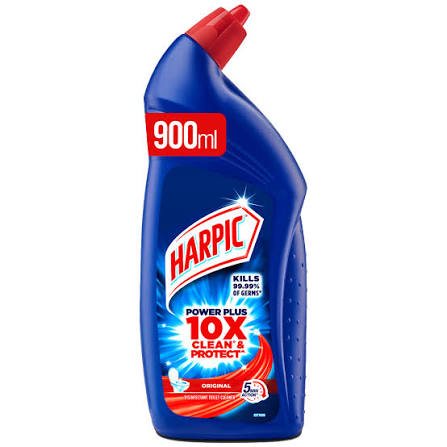 Harpic Toilet Cleaner 900ml | Powerful Germ Kill Formula