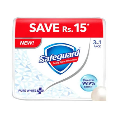 Safeguard Trio Pack 145g | Antibacterial Soap Bars Set